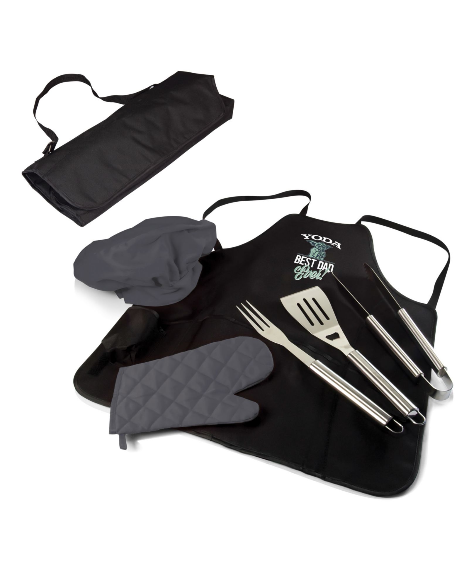 Набор для барбекю Oniva Star Wars Yoda 6-Pc. BBQ Apron Tote Pro Grill Set