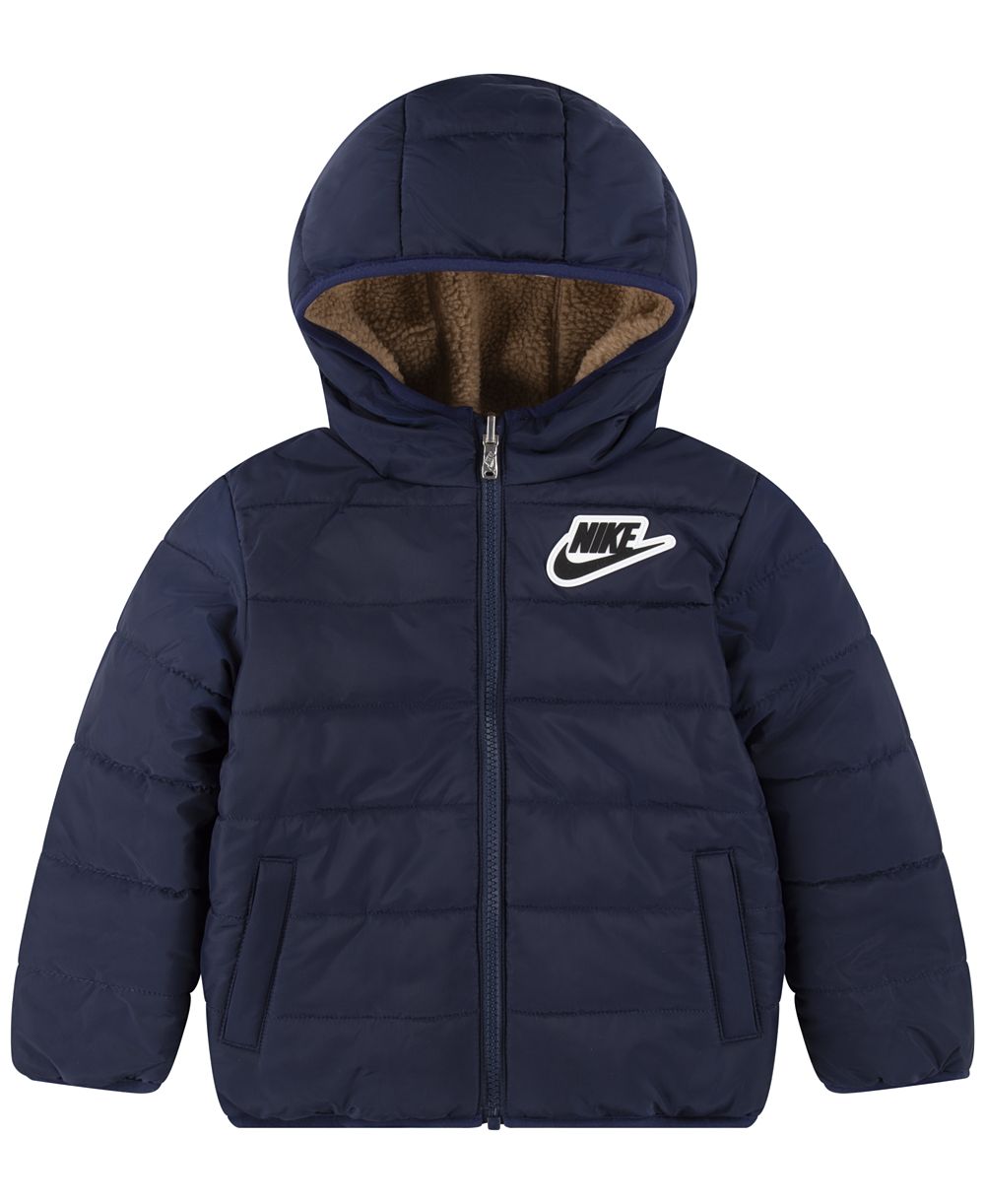 Nike Toddler Boys' 2T-4T Reversible Faux-Sherpa Jacket