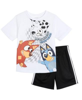 Детский спортивный комплект Bluey Athletic Mesh 2-Piece T-Shirt and Shorts (2T - 5T)