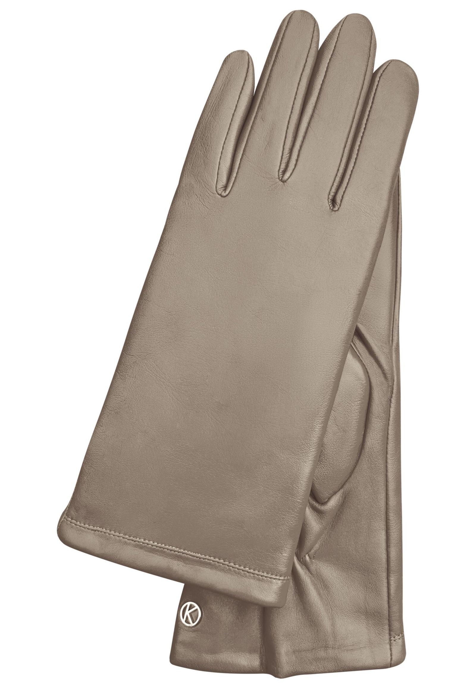 Women`s extra long Premium Lamb Leather Touchscreen Gloves Style Keira