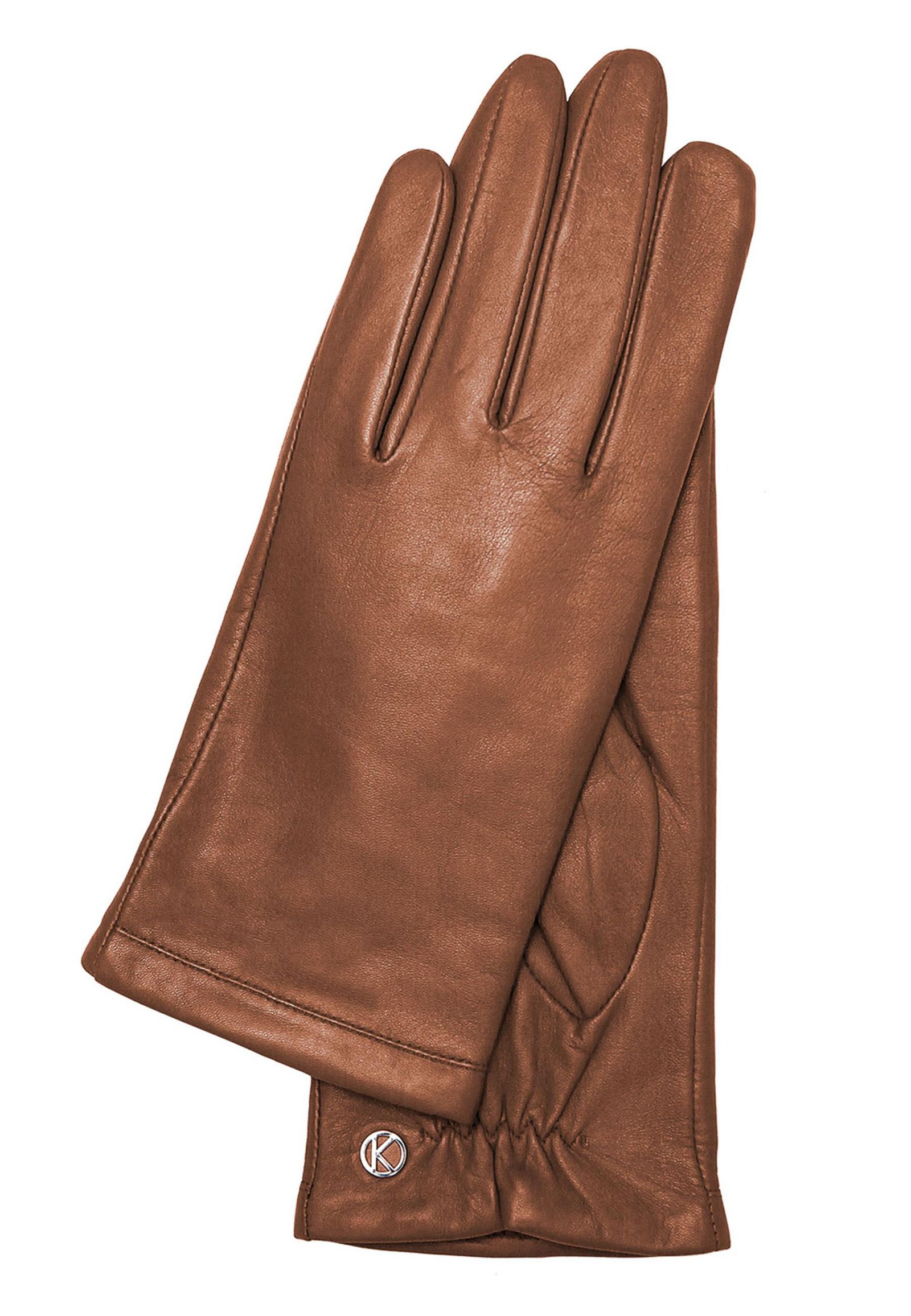 Women`s Premium Lamb Leather Touchscreen Gloves Style Chelsea