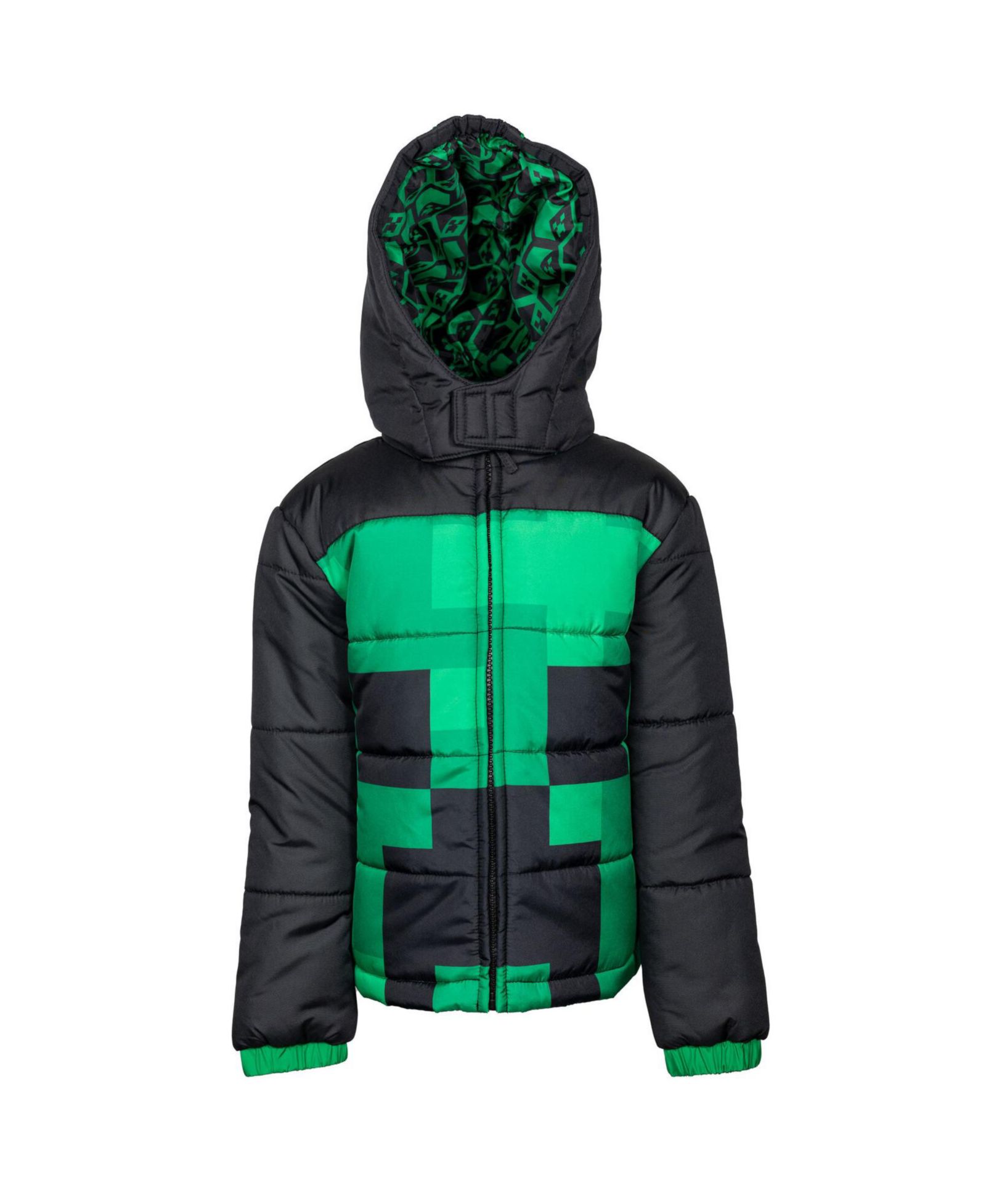 Зимняя куртка Minecraft Boys Zip Up Puffer Jacket