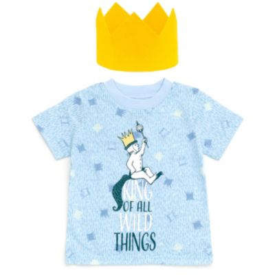 Where The Wild Things Are Toddler Boys Warner Bros. Max Cosplay T-Shirt and Crown
