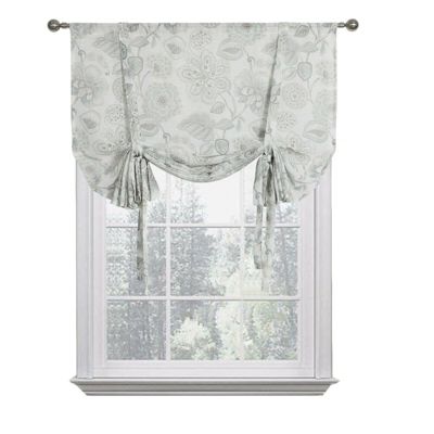 Тюль Kate Aurora Shabby Chic с цветочным принтом Jacobean, однослойная занавеска на липучке