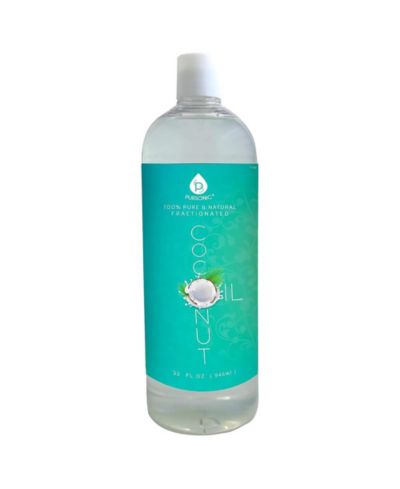 Натуральное масло PURSONIC 100% Pure Oil для массажа и эфирных масел, кокосовое, 32 Fl Oz
