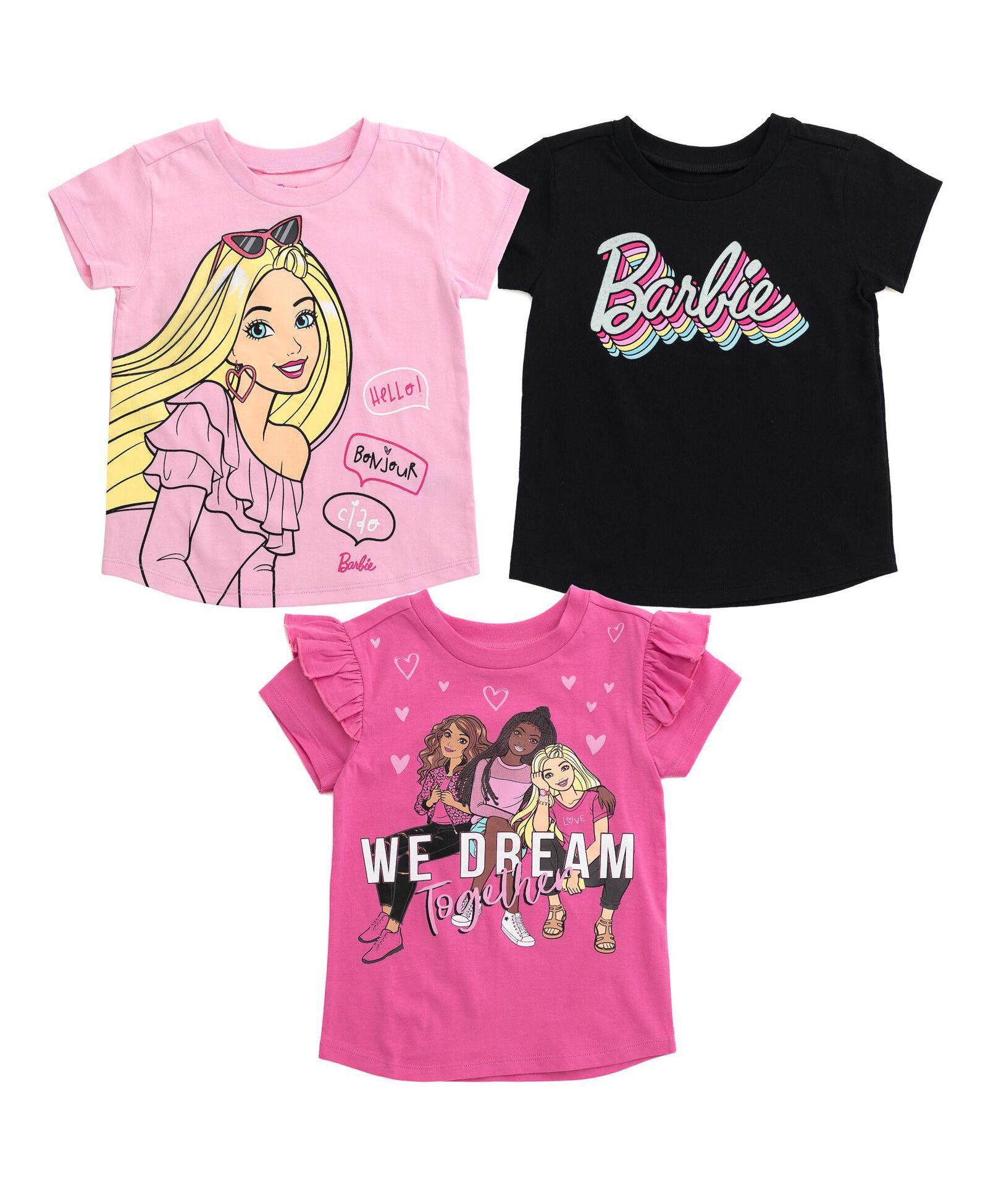 Детский набор футболок Barbie 3 шт