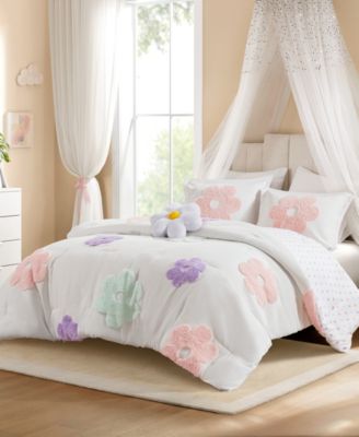 Двусторонний комплект из 4 предметов Intelligent Design Gracie Floral, Full/Queen