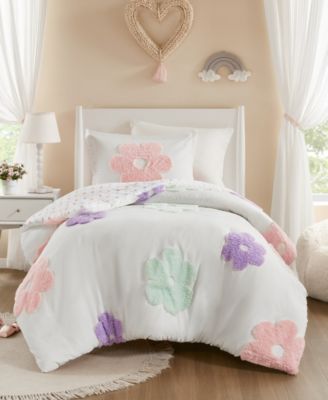 Двусторонний комплект пододеяльников Intelligent Design Gracie Floral, Twin