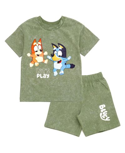 Комплект Bluey Girl's (5-12) 2-Piece T-Shirt and Shorts Set