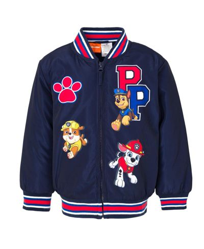 Paw Patrol куртка-бомбер на молнии для малышей (2T - 7-8