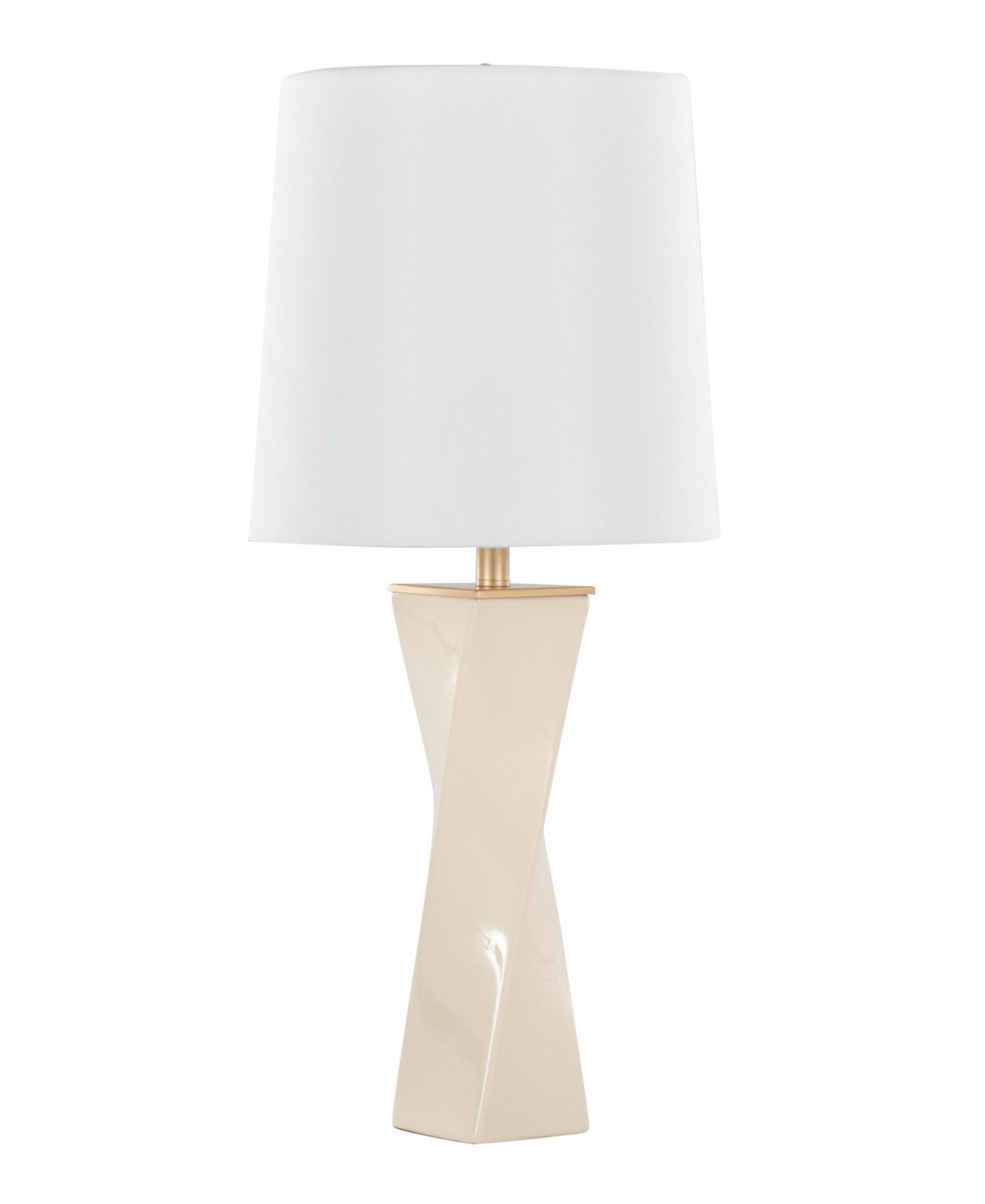 Lumisource 27" Ceramic Grandview Gallery Curvo Square Table Lamp