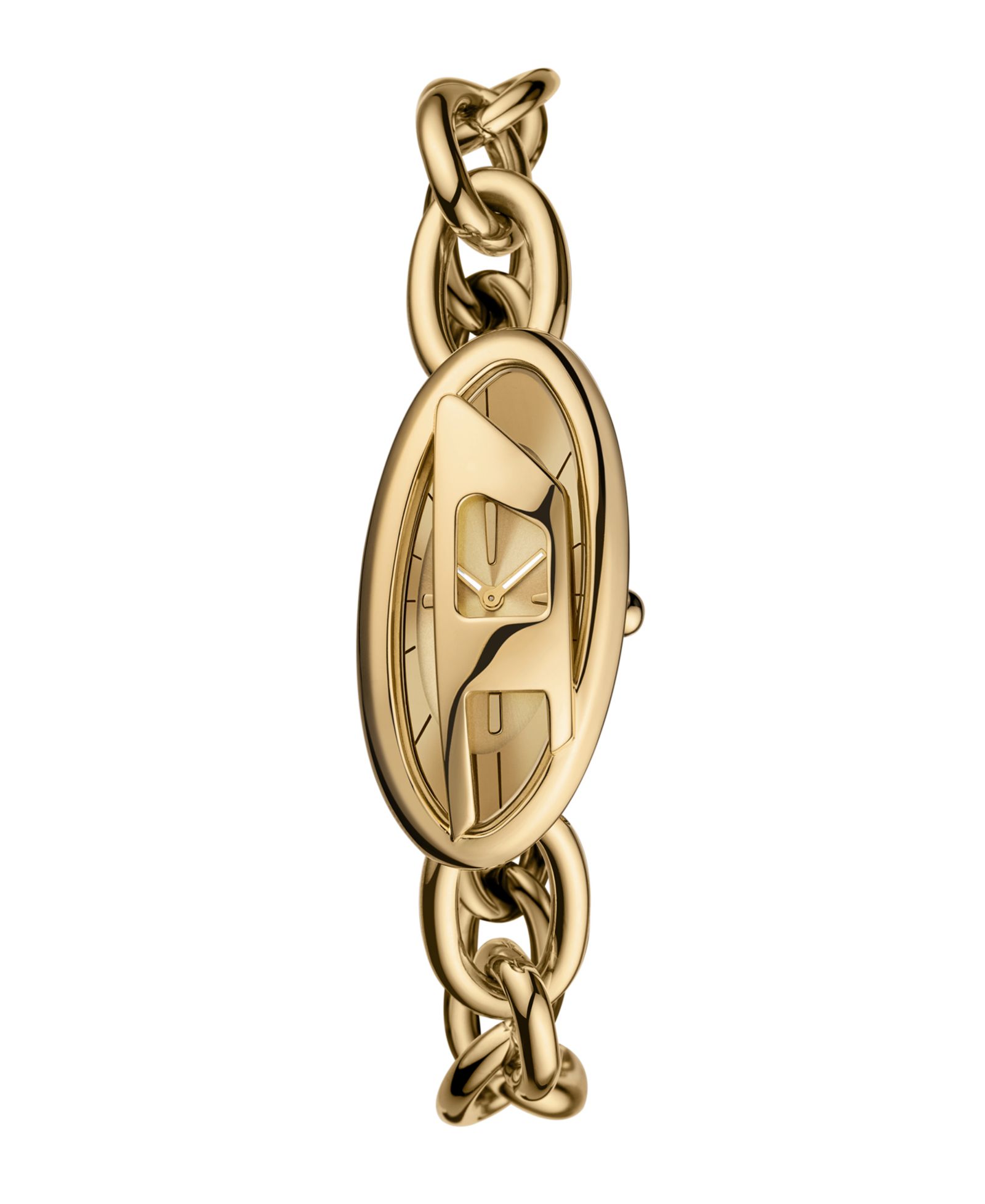 Женские часы Diesel D-Era Quartz Two-Hand Gold Stainless Steel 38mm