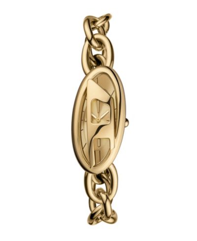 Женские часы Diesel D-Era Quartz Two-Hand Gold Stainless Steel 38mm