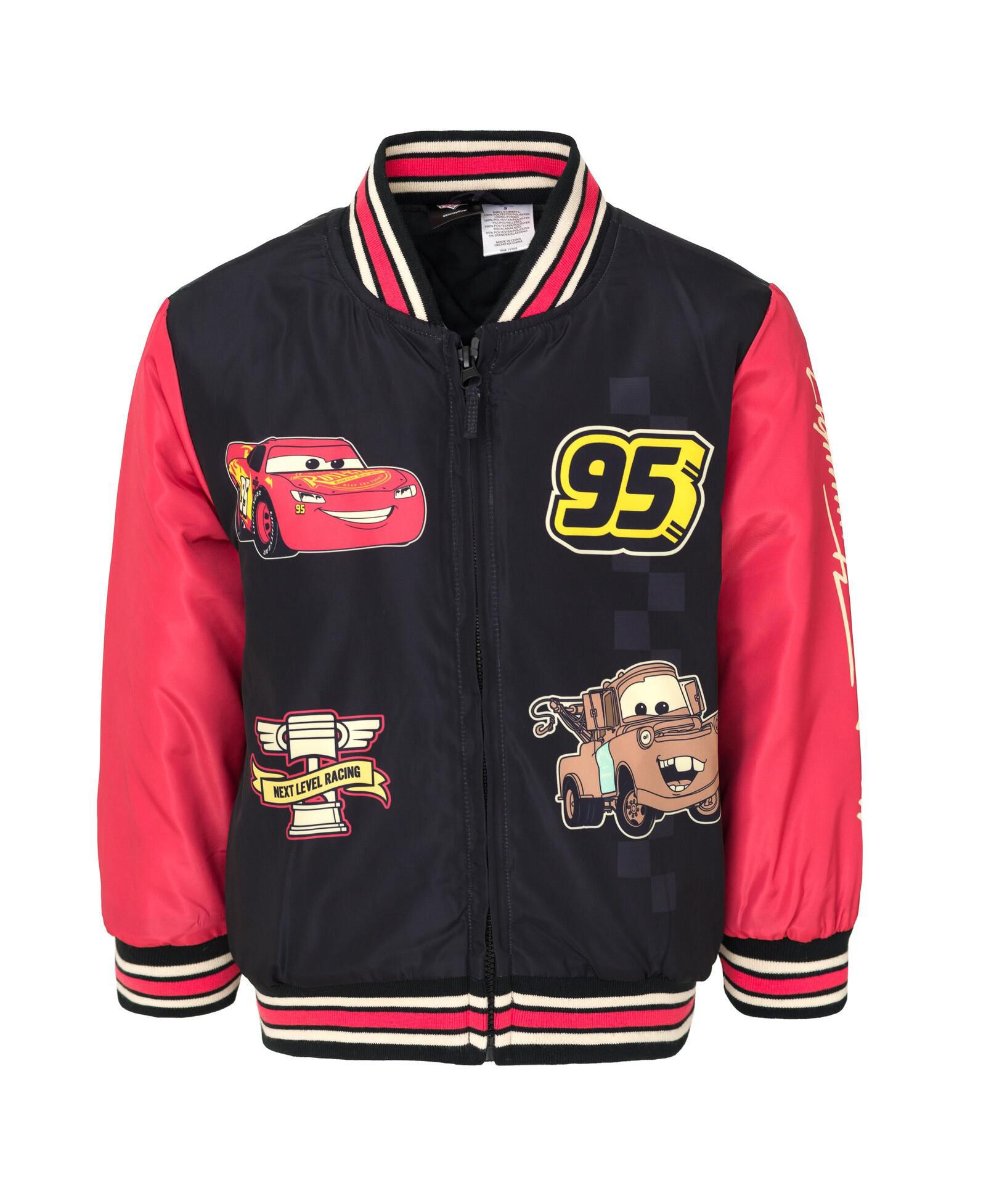 Disney куртка-бомбер Toy Story Cars Zip Up Varsity для малышей (2T - 7-8)