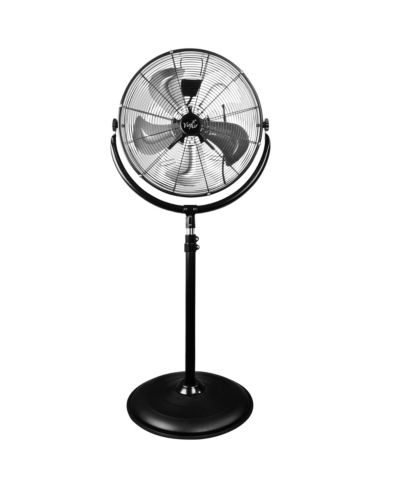 Vie Air промышленный вентитор 20 Inch 3-speed Heavy Duty мощный и тихий металлический вентитор с поворотом на 360 градусов