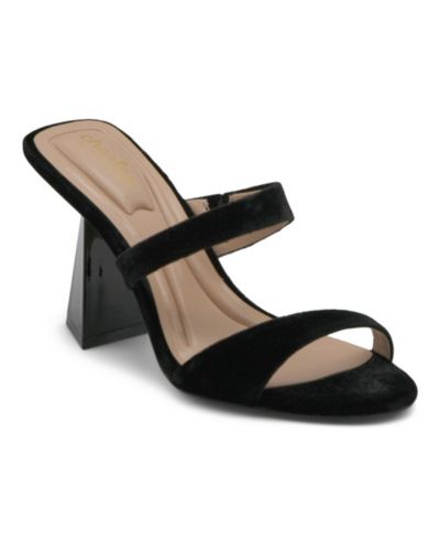 Charles by Charles David Womens Kami Flare Block Heel Sandal