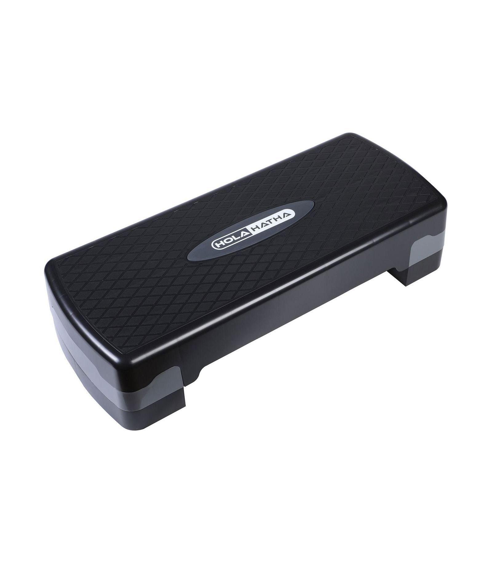 HolaHatha Aerobic Step Platform Exercise Fitness Equipment w/ Adjustable Height