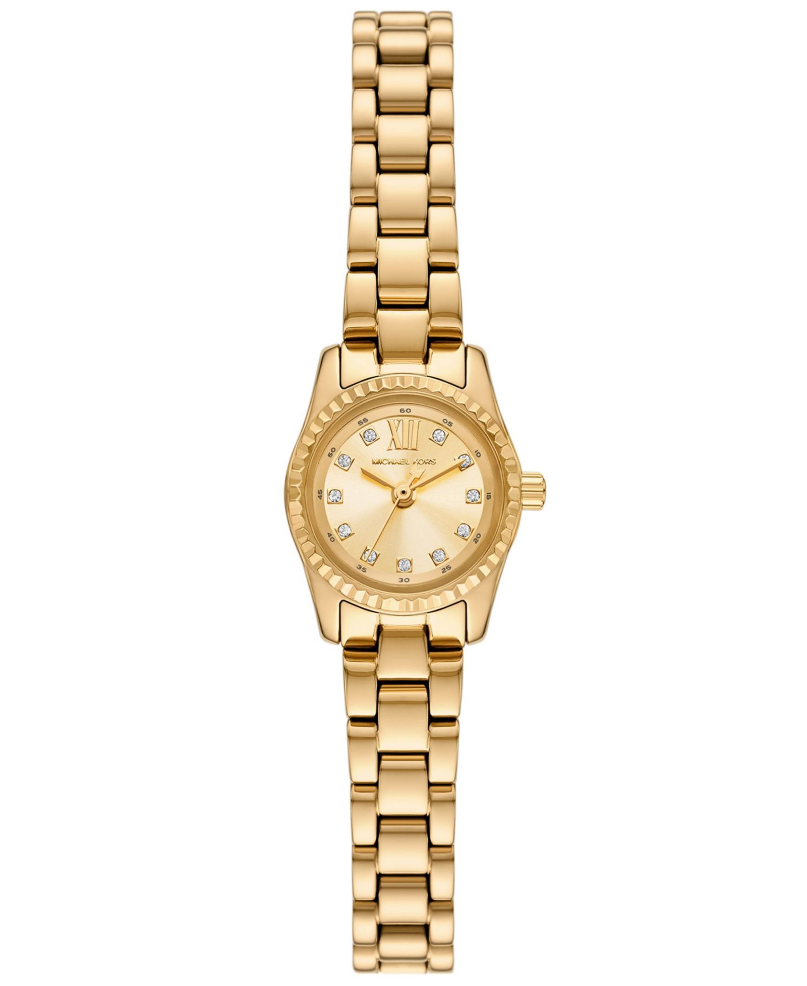 Women's Lexington Three-Hand Gold-Tone Stainless Steel Watch 19mm