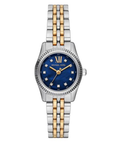 Michael Kors Женские часы Lexington Three-Hand Two-Tone Stainless Steel 26mm