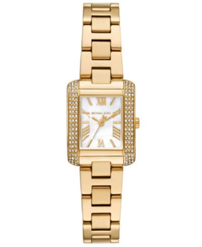 Женские часы Michael Kors Emery Three-Hand, золото, нержавеющая сталь, 22mm