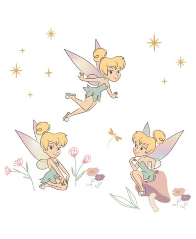 Настенные наклейки Disney Baby Tinker Bell Garden/Floral Bedtime Originals