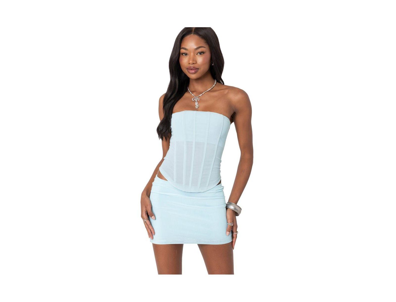 Корсет из прозрачной сетки Edikted Womens Vega