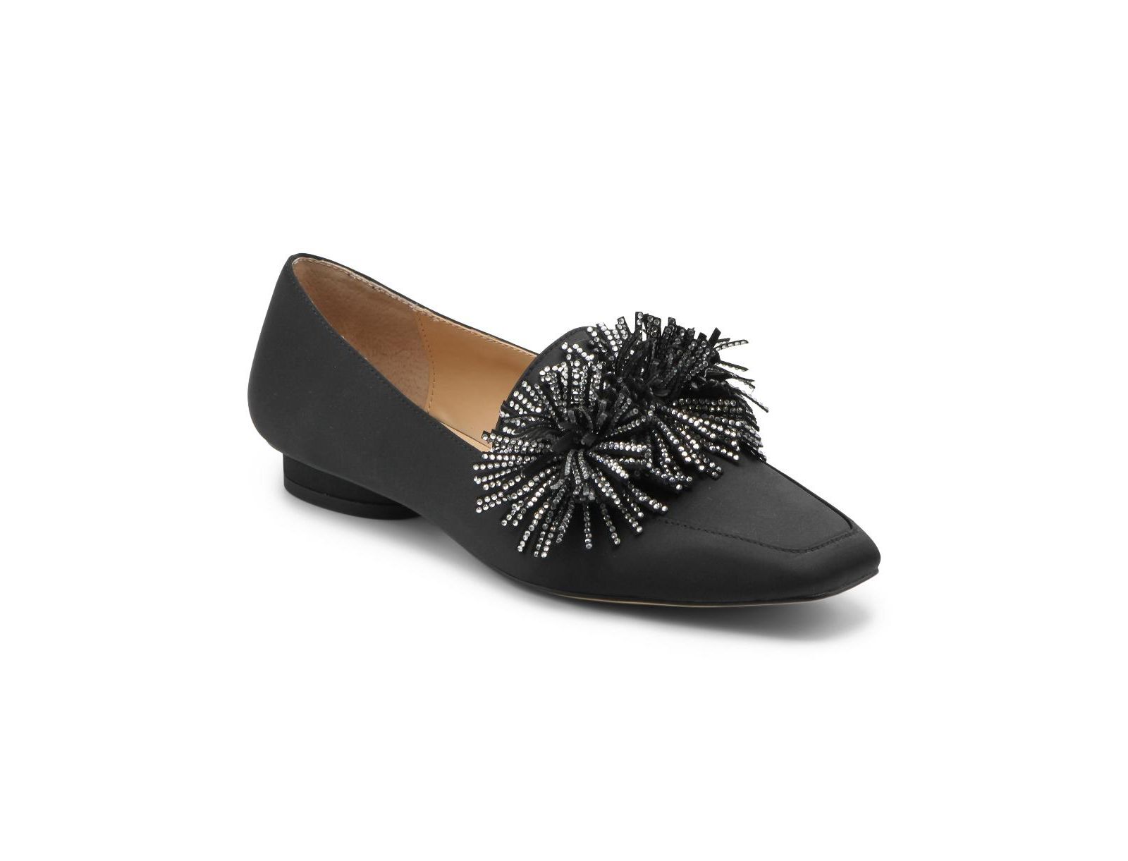 Charles by Charles David Womens Vegass Flat Pom Pom