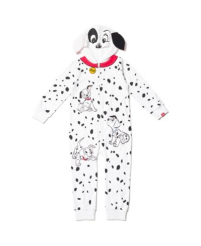 101 Dalmatians Toddler Boys Disney Zip Up Cosplay Coverall Newborn to