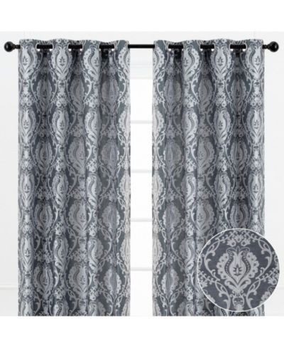 Шторы Chanasya Premium Damask 2 Panel Set