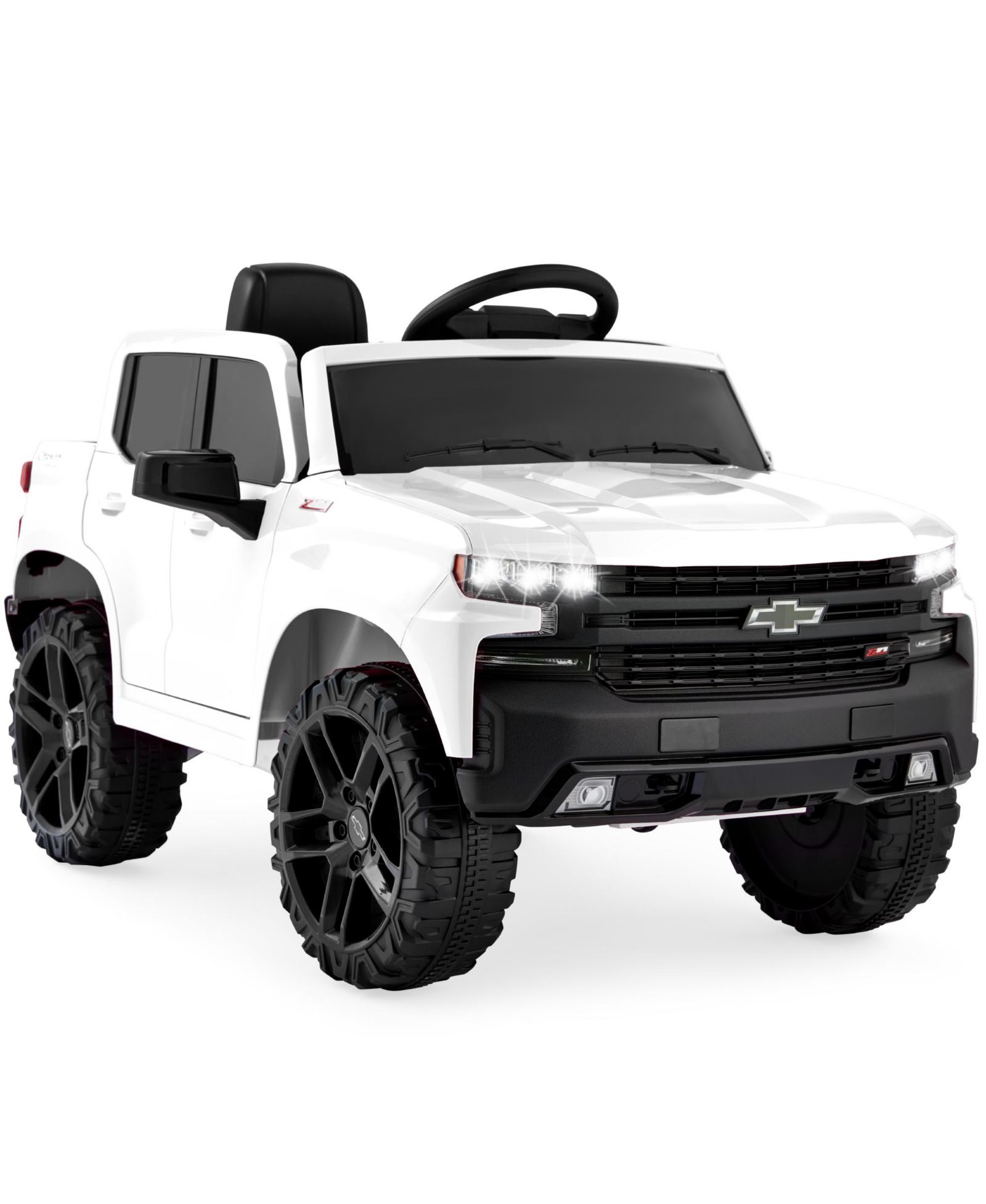 Игрушечный грузовик Chevrolet Silverado Best Choice Products 12V 2.5 MPH с пультом управления