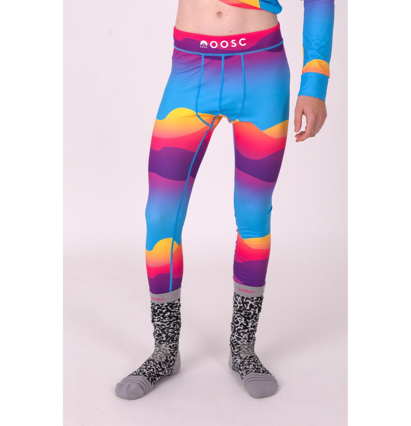 OOSC Men's Baselayer Pant - Mambo Sunset