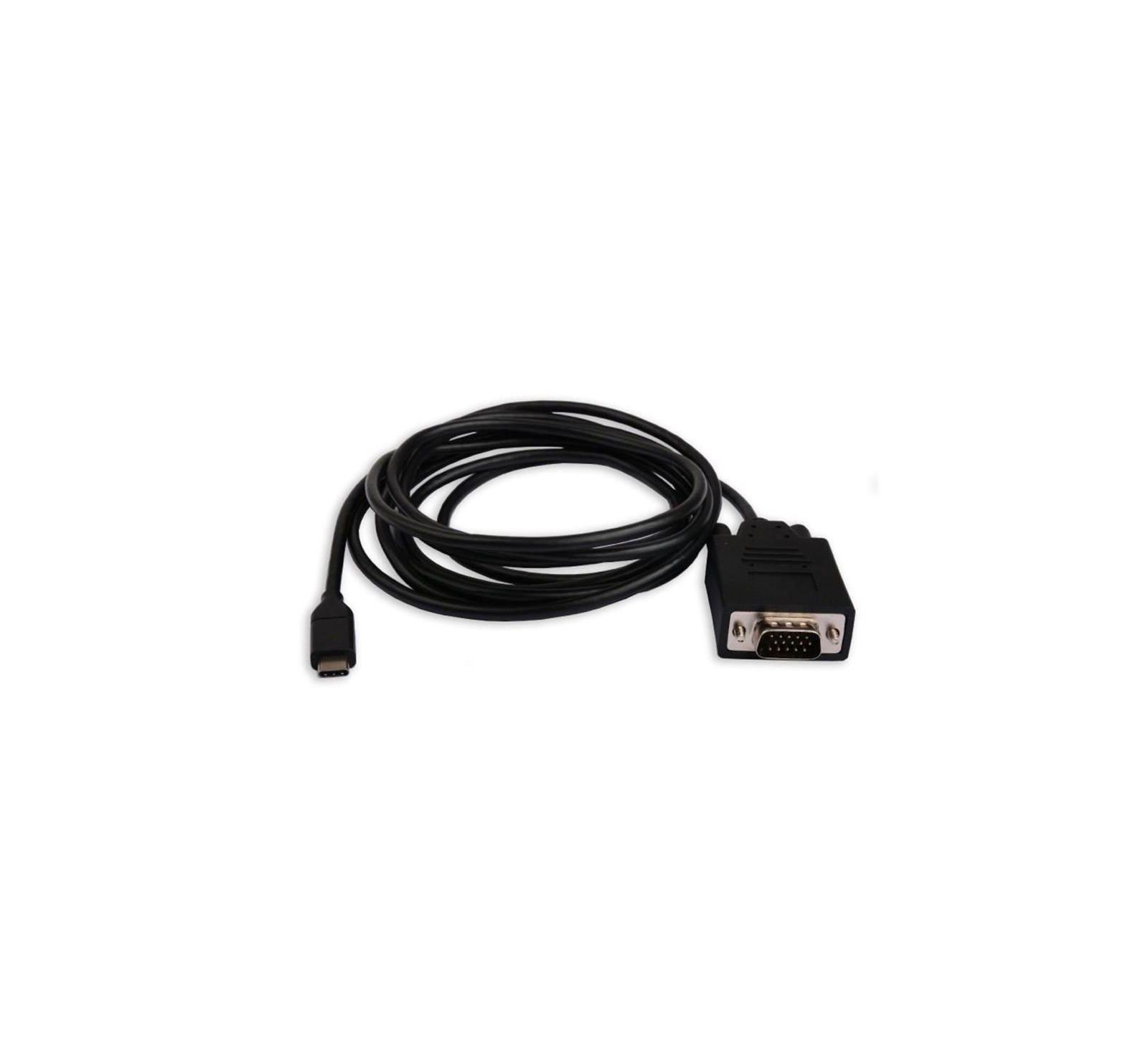 Адаптер Xtrempro 61065 USB 3.1 Type-C to VGA Male с кабелем 6.6 ft.