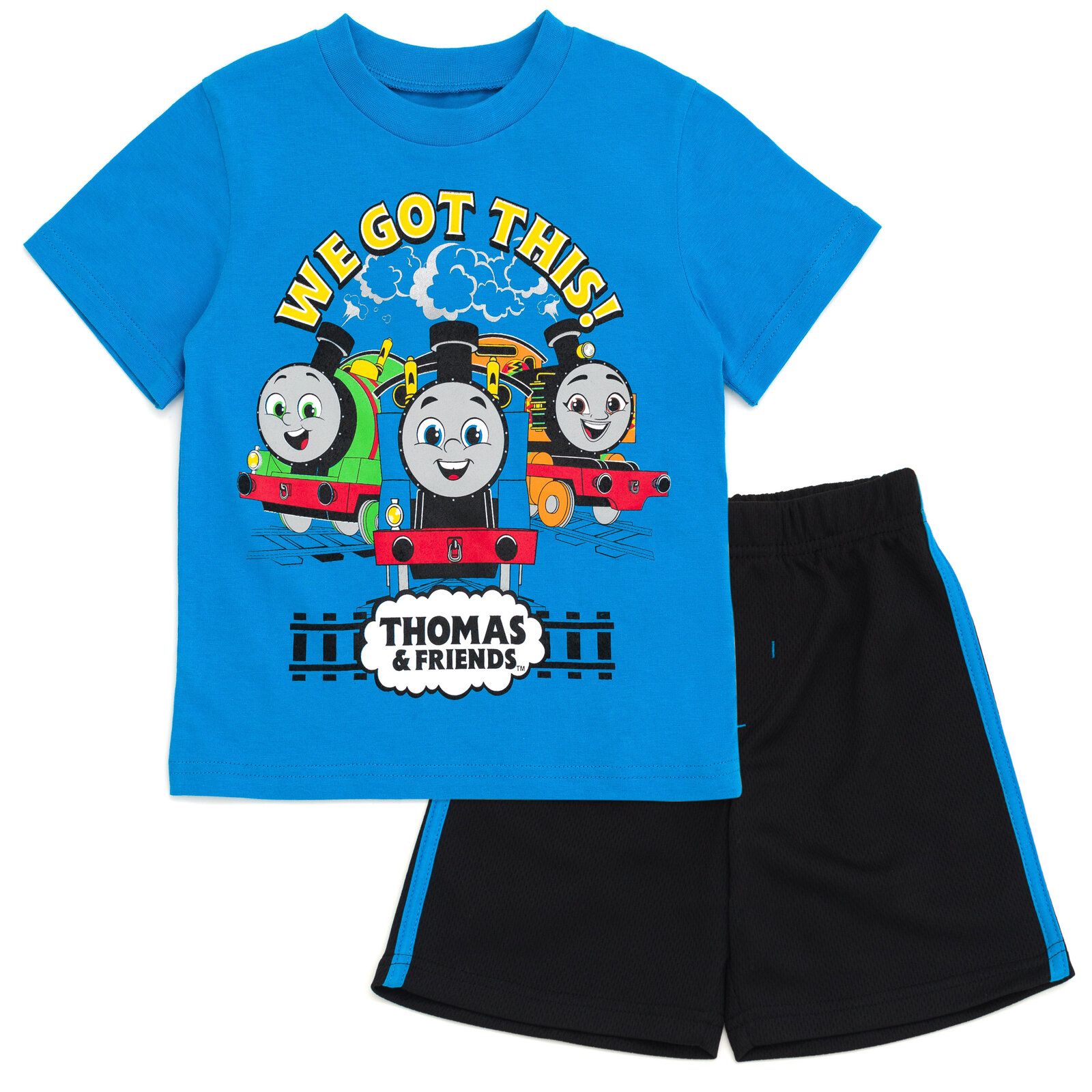 Thomas & Friends Детский комплект: футболка и сетчатые шорты