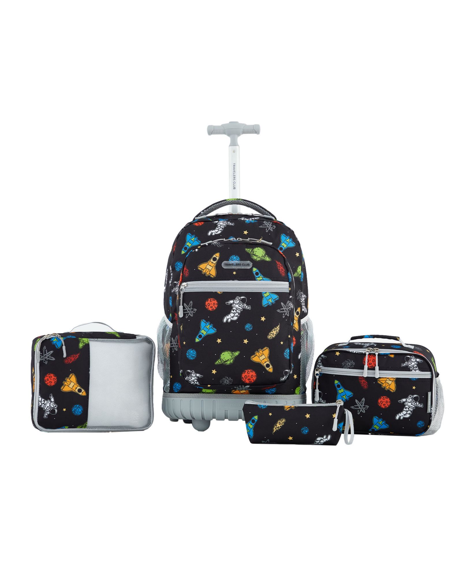 Travelers Club Kids Rolling Backpack Luggage Set