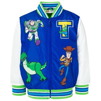 Disney детская куртка-бомбер с молнией по мотивам Toy Story и Cars для мальчиков 2T-7-8 лет