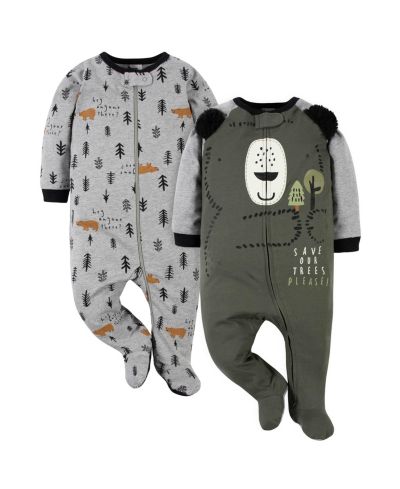 Gerber Детский комплект из 2 шт. Sleep N' Plays для мальчиков