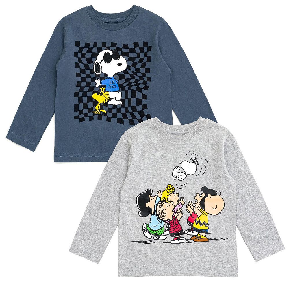 Peanuts Kid's (6-20) Woodstock 2 Pack Long Sleeve T-Shirts