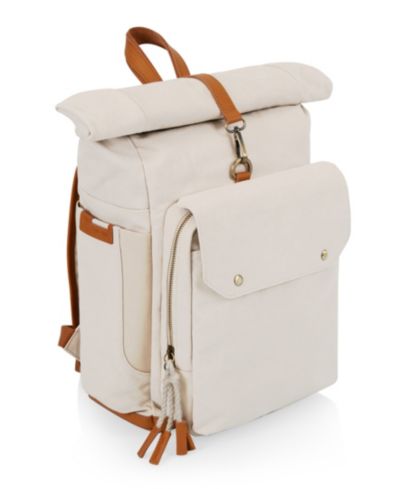 Picnic Time 20 Liter Carmel Roll Top Picnic Backpack Cooler
