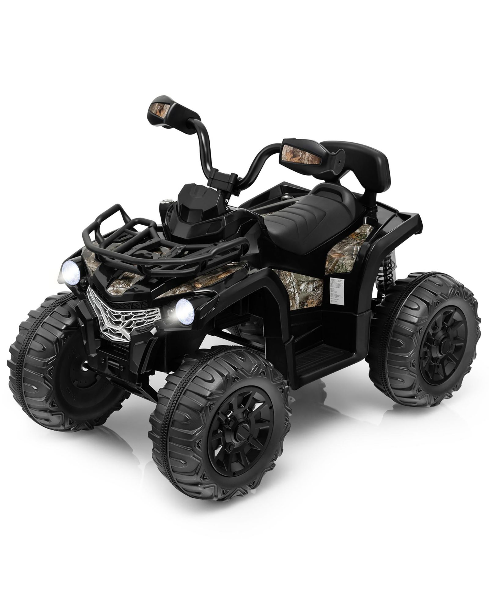 Электрический квадроцикл для детей 12V Kids Ride On ATV 4-Wheeler Quad 2 Speeds с Mp3