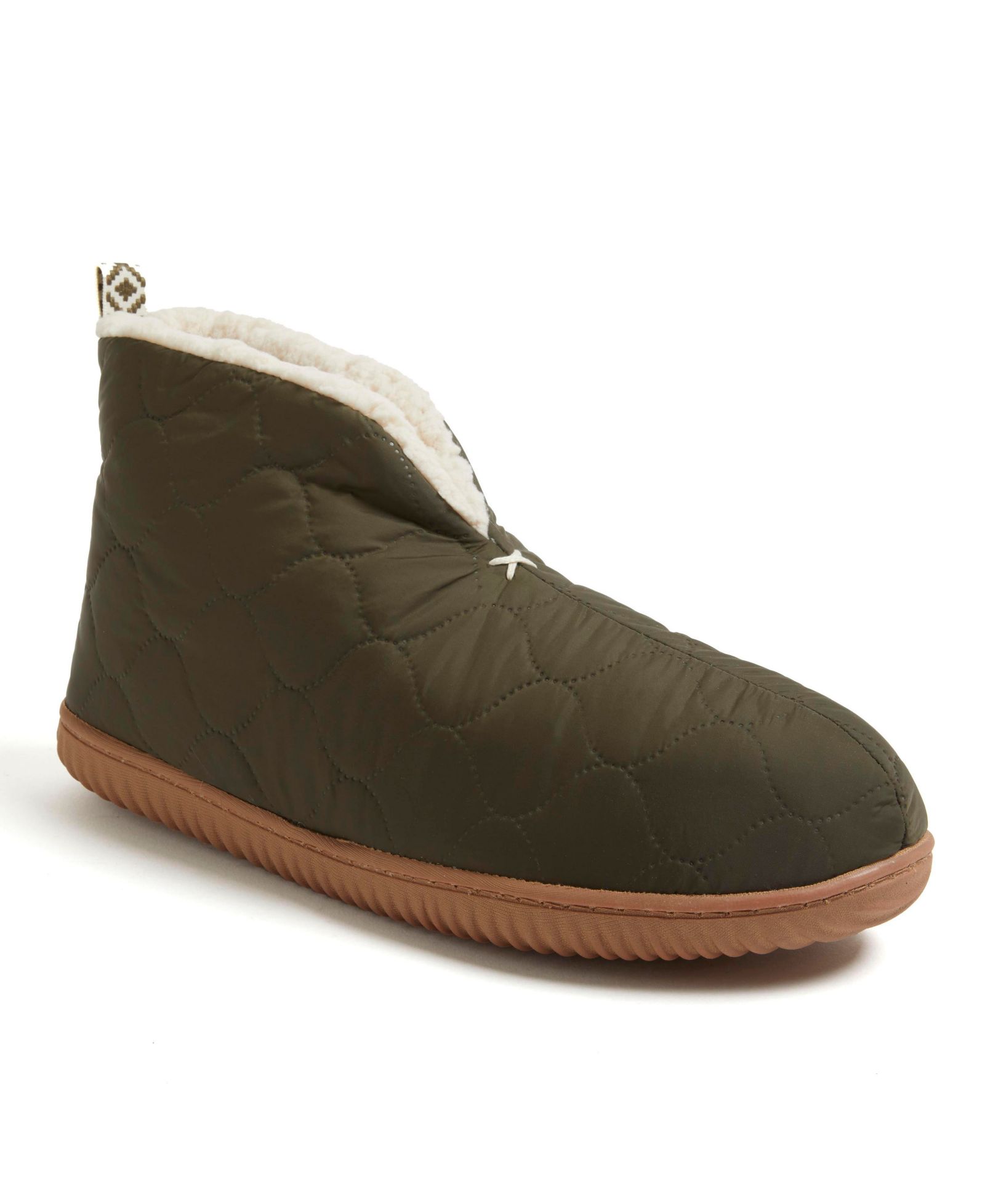 Мужские тапочки Dearfoams Warm Up Bootie House Shoe