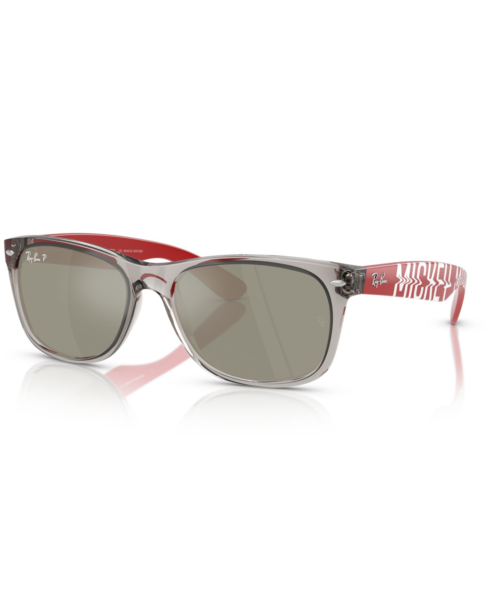 Ray-Ban унисекс солнцезащитные очки Disney Polarized, New Wayfarer RB2132