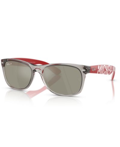 Ray-Ban унисекс солнцезащитные очки Disney Polarized, New Wayfarer RB2132