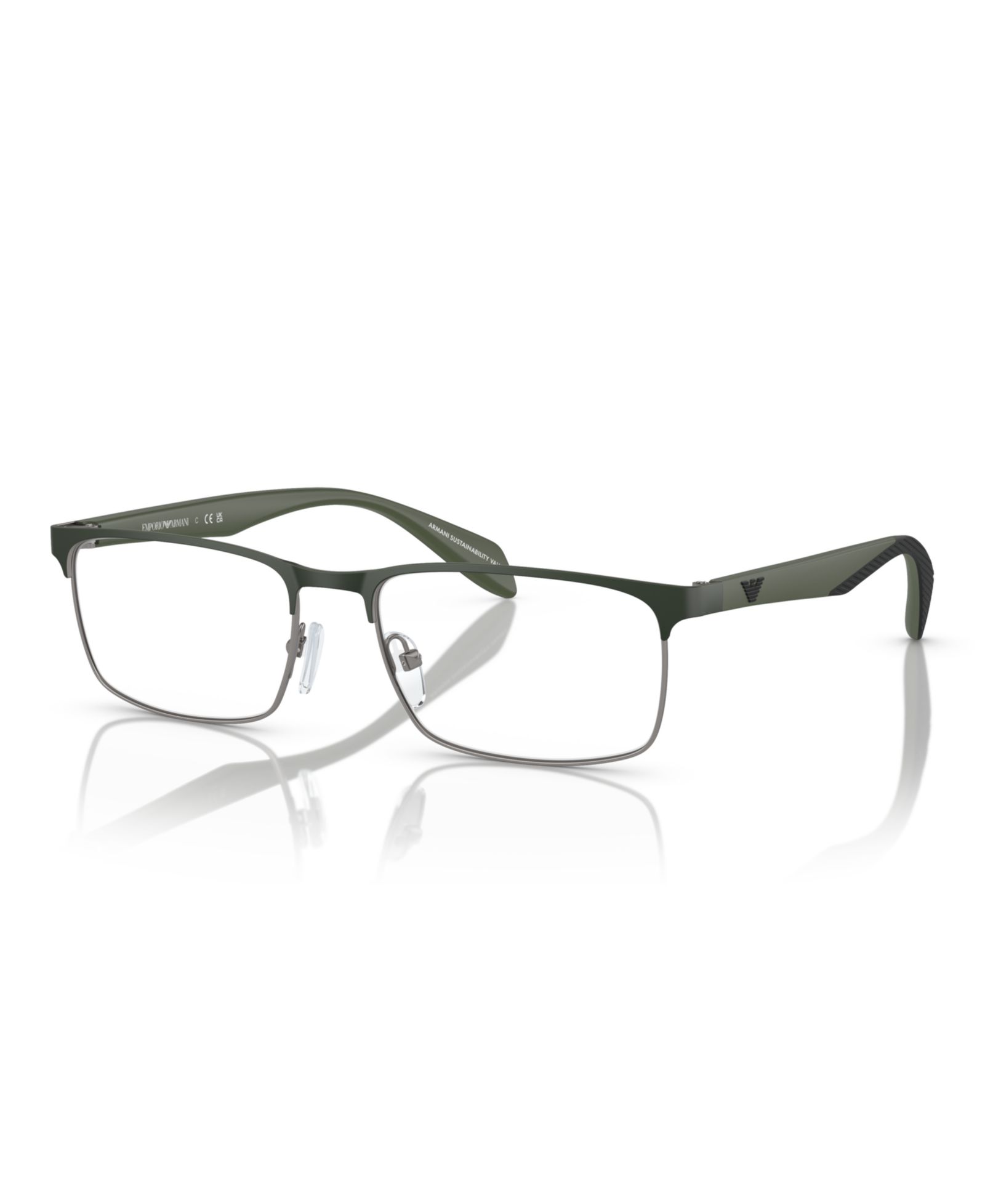 Emporio Armani Man Rectangle Metal EA1149 Eyeglasses
