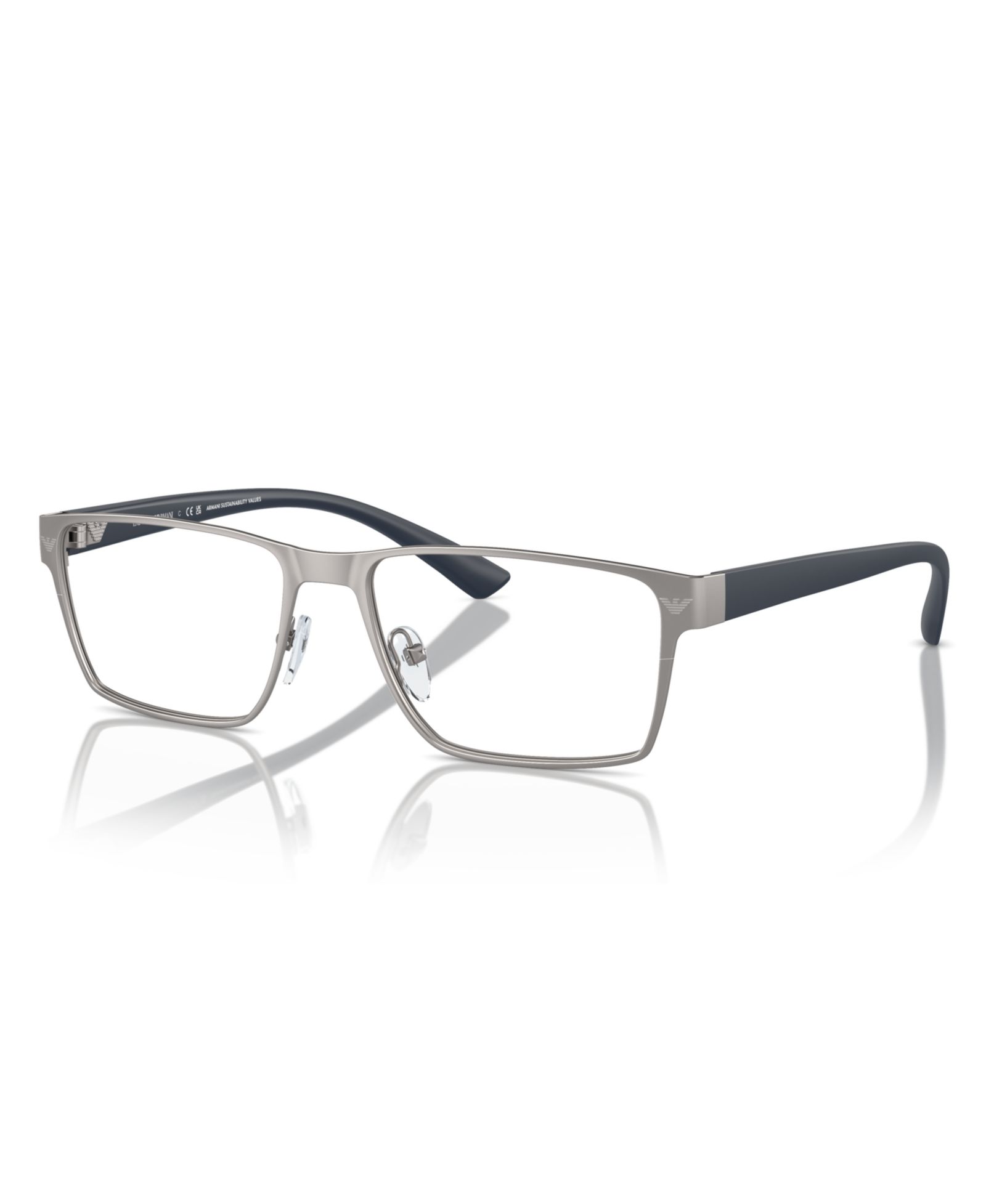 Emporio Armani Man Rectangle Metal EA1157 Eyeglasses