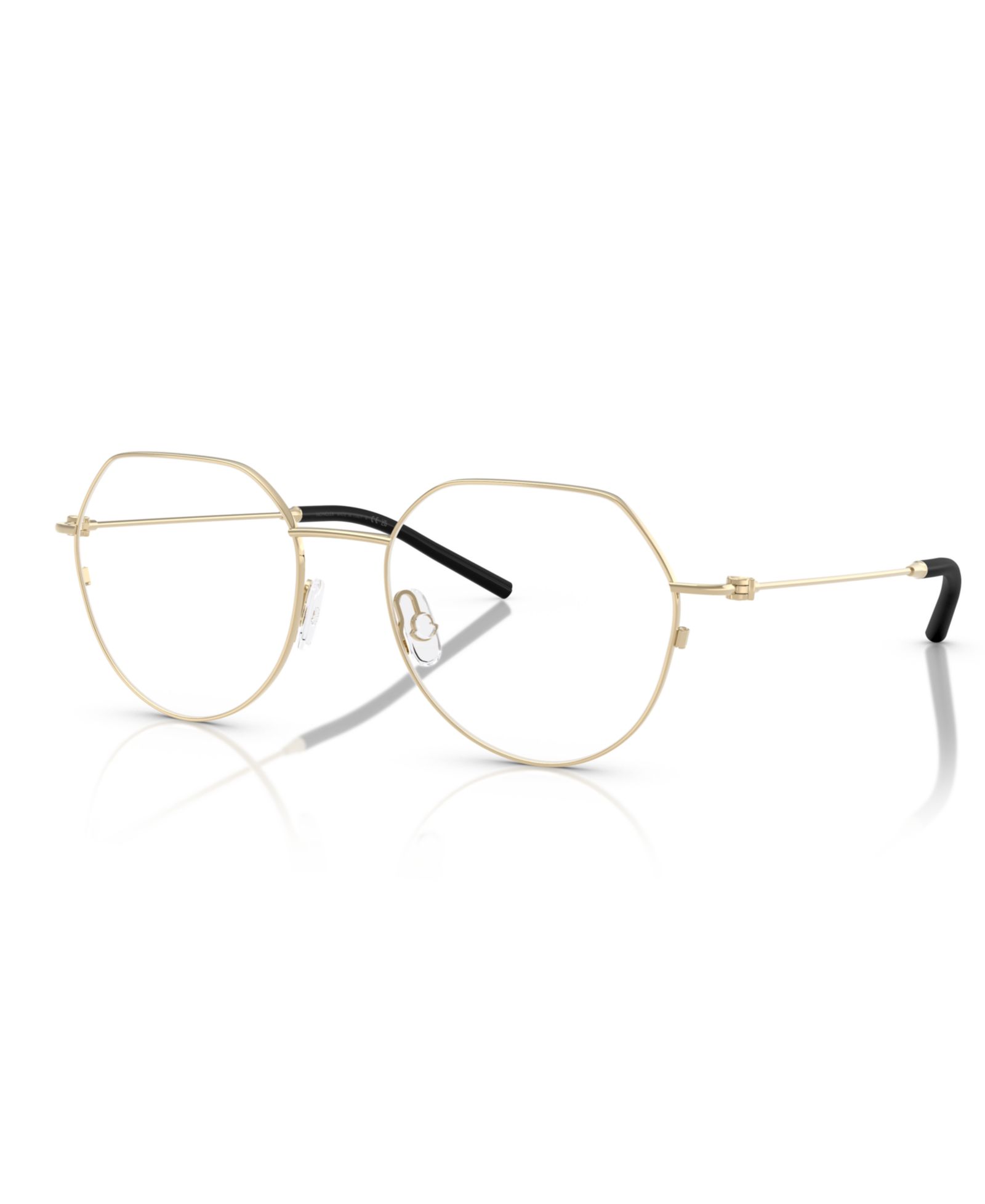 Moncler Unisex Irregular Metal ME1002 Eyeglasses