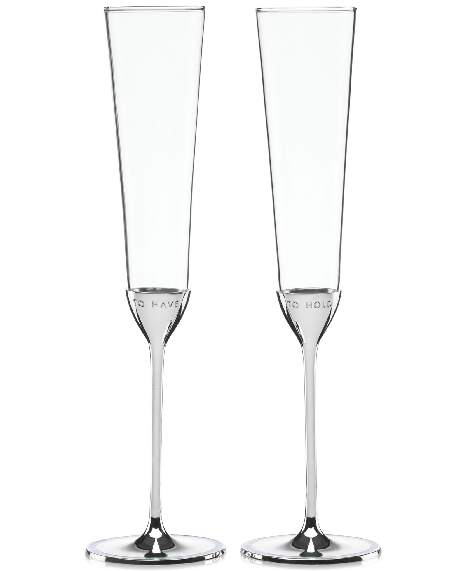 kate spade new york Take the Cake Toasting Flutes