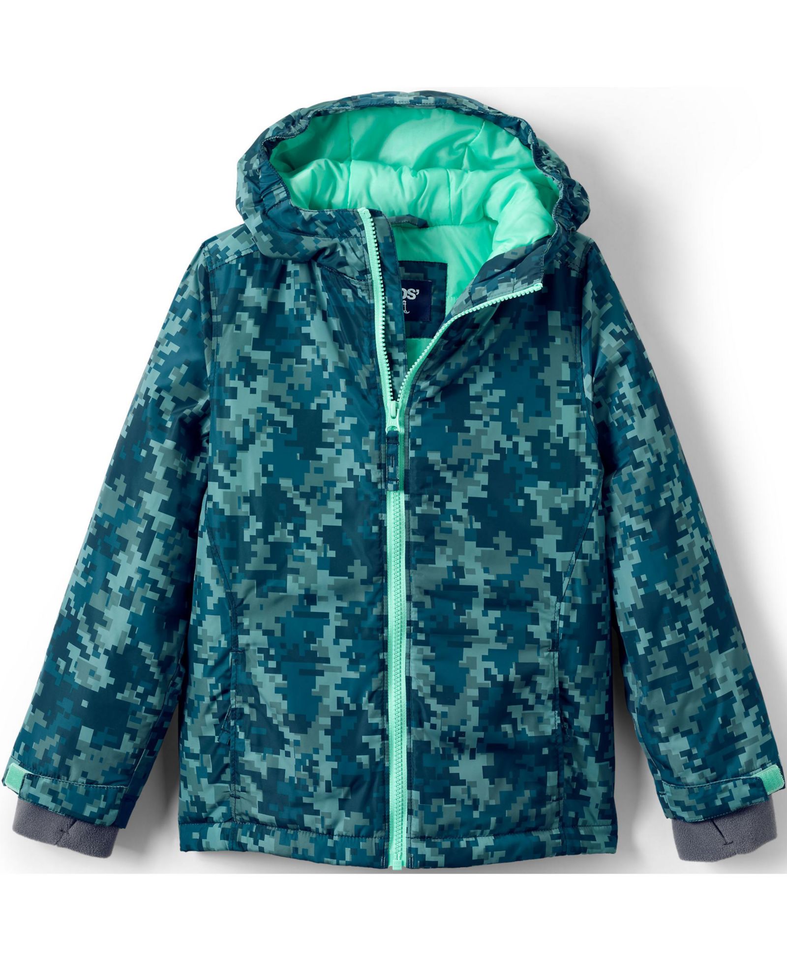 Lands' End Girls Insulated Winter Jacket