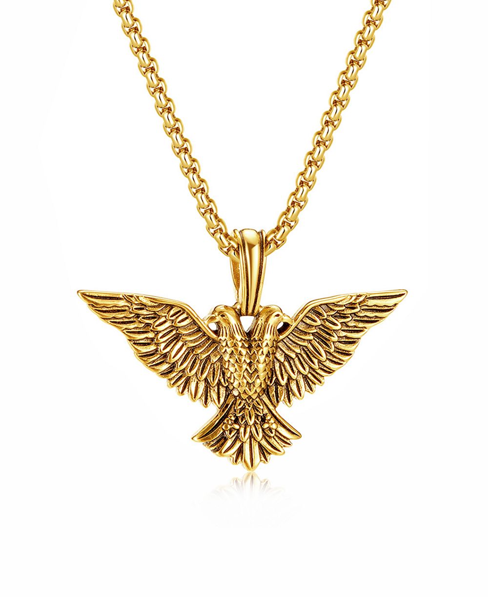 Подвеска Rhona Sutton Gold Eagle Empire Stainless Steel