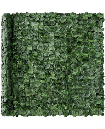Best Choice Products Artificial Faux Ivy Hedge Privacy Fence Screen for Garden and Outdoor Decor