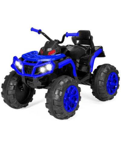 Детский квадроцикл Best Choice Products 12V w/ Bluetooth, 3.7mph Max, LED Lights